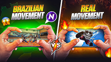 BRAZILIAN🇧🇷   MOVEMENT   VS    REAL  MOVEMENT🗿