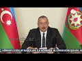 Речь Президента Ильхама Алиева на заседании по видеосвязи Совета глав государств СНГ