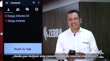 Comunicação por voz e dados para sua equipe com computador móvel usando o Workforce Connect | Zebra