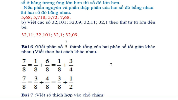 Chữa cùng em học toán lớp 5 tuần 19 năm 2024