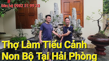 Thợ Làm Tiểu Cảnh Non Bộ Tại Hải Phòng