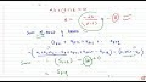 The first term of an A.P. is `a` and the sum of first `p` terms is zero, show tht the sum of its...