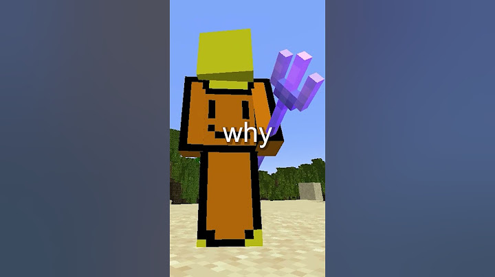 The Secret Behind Who Made The Trident In Minecraft