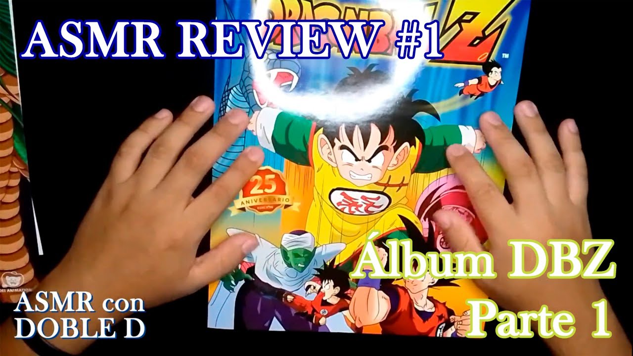 ASMR REVIEW #1 - Álbum Dragon Ball Z (Reimpresión) - Parte 1