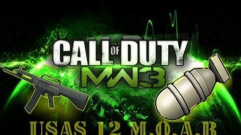 MW3 | M.O.A.B Ep.1 | Using the USAS 12 Domination On Mission 29-1
