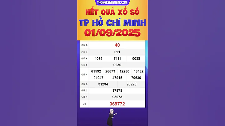 Xổ số Hồ Chí Minh hôm nay ngày 1 tháng 9 - XSTP 1/9 - XSHCM - Xổ số kiến thiết Hồ Chí Minh