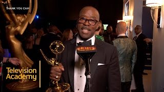 Courtney B Vance Wins For The People v O J Simpson 68th Emmys Thank You Cam
