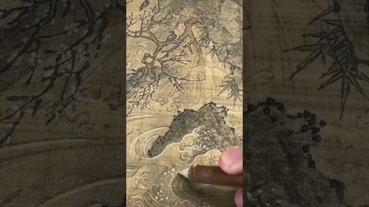 The Art of Chinese Gongbi Flower and Bird Painting | Mastering Traditional Techniques and Brushwork