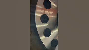 Portable flange facing machine.