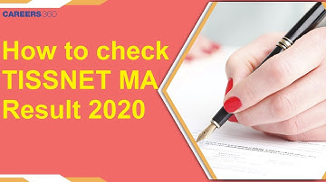 How to check TISSNET MA Result 2020