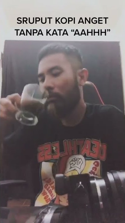 Minum Kopi Tanpa Kata 'AAHHH'