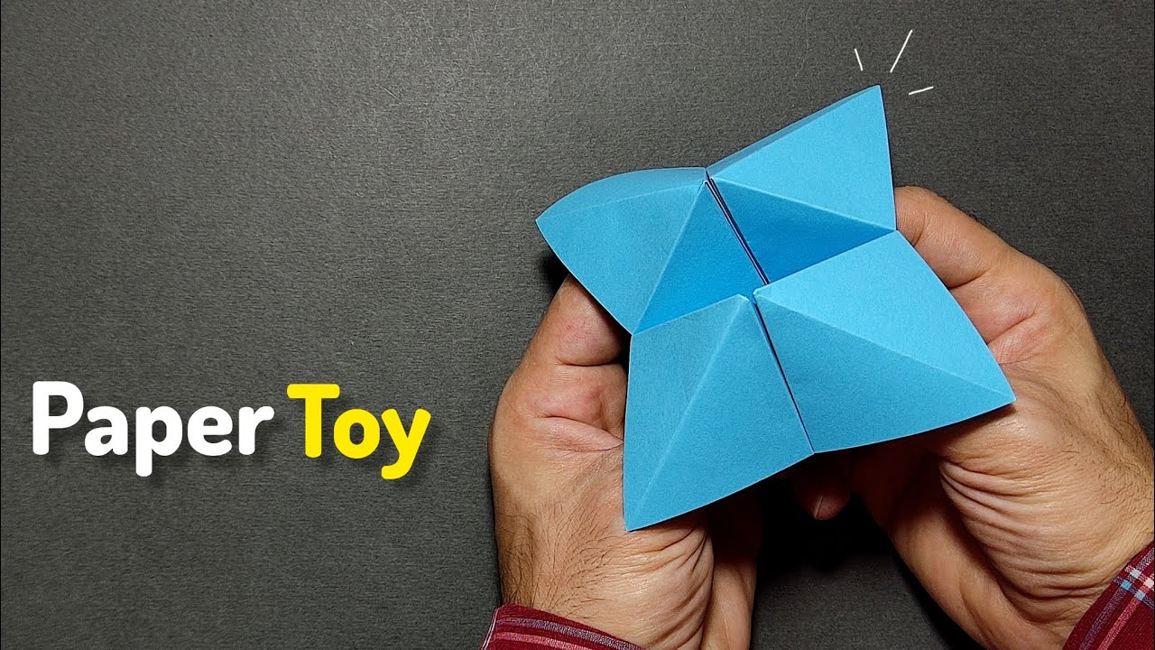 How to Make a Paper Toy. Very Quick and Easy #mrhandicraft - YouTube
