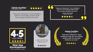 Review Pack After Effects Templates