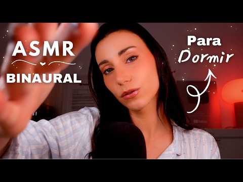 ASMR BINAURAL PARA DORMIR PROFUNDO ❤️💤  Atención Personal Masaje Capilar & Susurros