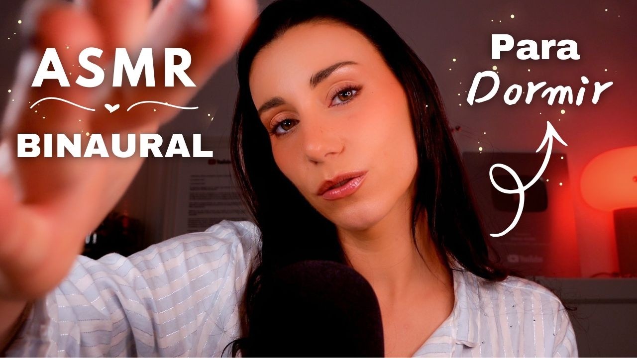 ASMR BINAURAL PARA DORMIR PROFUNDO ❤️💤  Atención Personal Masaje Capilar & Susurros