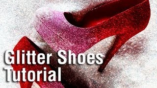 Make Your Shoes Sparkle with Glitter! - Pickler & Ben 