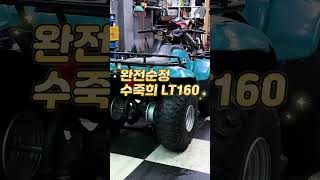 ATV 입양 #atv #강원도 #인제 #suzuki #수죽희 #lt160 #사발이 #순정 #노는게제일좋아 #눈길난장