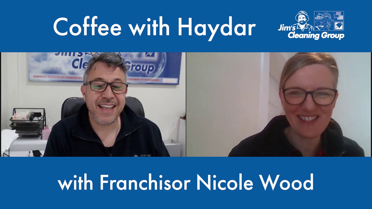 Meet one of our Jim's Trainers! Coffee with Haydar - Nicole Wood - www.jims.net