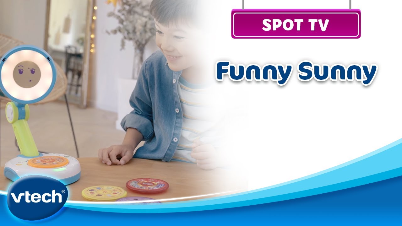 Funny Sunny - Compagnon interactif en forme de lampe dès 3 ans