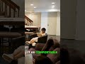 Basement tour: cozy bedrooms &amp; kitchenette!