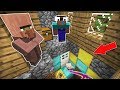 Minecraft NOOB vs PRO : NOOB FOUND IT AT VILLAGER HOUSE in Minecraft! Challenge 100% trolling