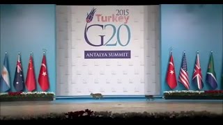 Cats take over the 2015 Turkey G20 Antalya Summit stage Cats take over the 2015 Turkey G20 Antalya Summit stage