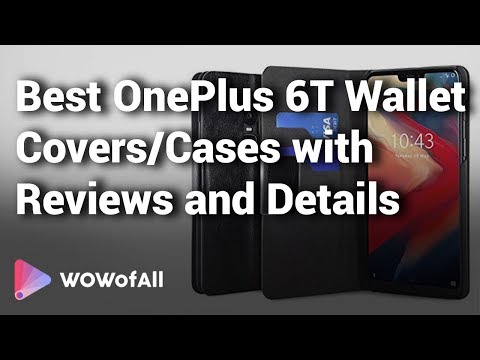 Best OnePlus 6T Wallet Covers/Cases with Reviews and Details - Which is the Best Wallet Covers?