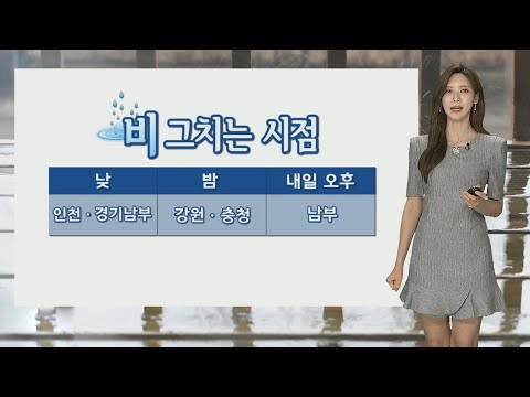 [날씨] 절기 &amp;#39;<strong>처서</strong>&amp;#39; 충청이남 비…남부 폭염특보 / 연합뉴스TV (YonhapnewsTV)
