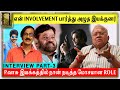 P     role   involvement     radha ravi