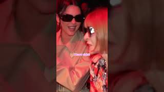 Kendall Jenner & Anna Wintour Chatting At Gucci