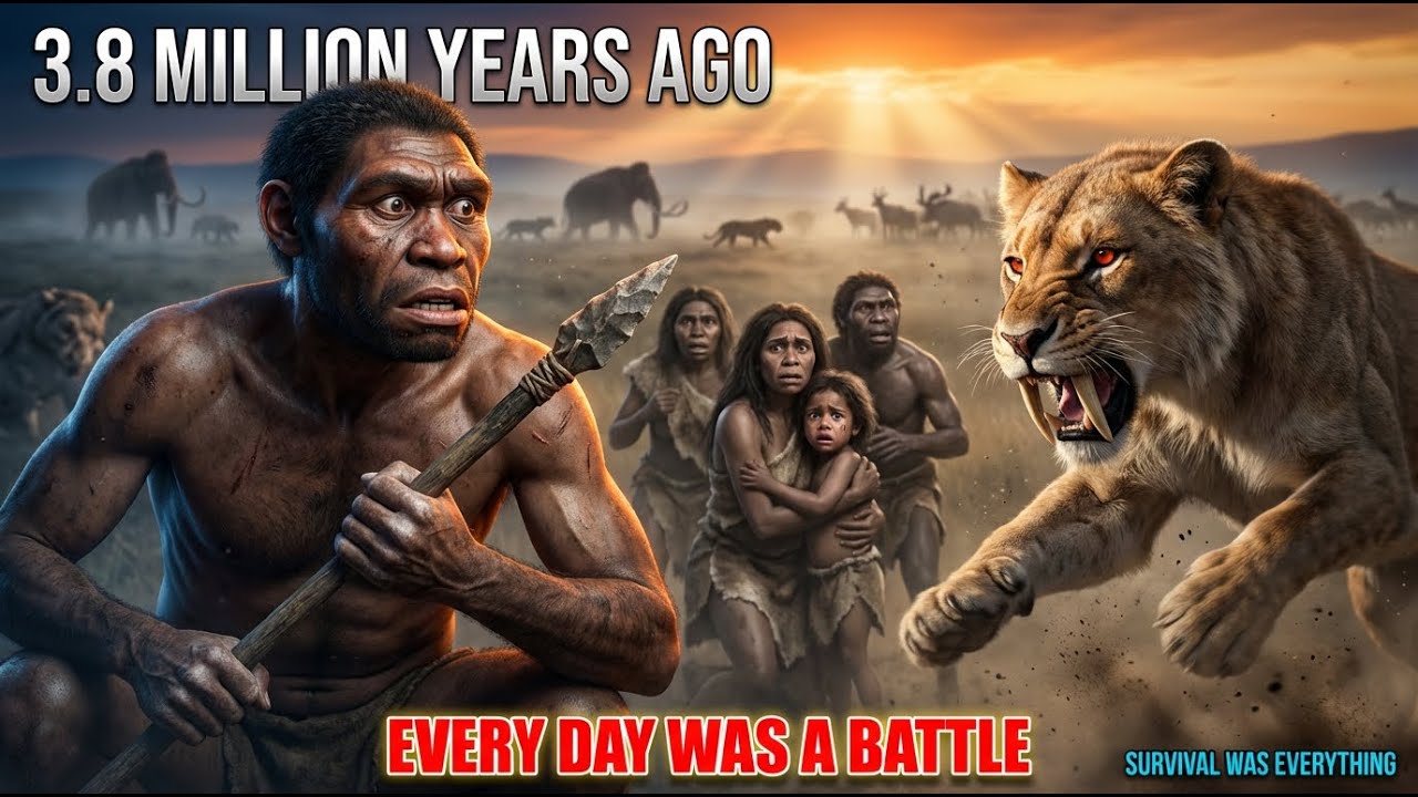 Life 3.8 Million Years Ago | When Every Day Was a Battle for Life