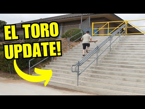 EL TORO 20 STAIR UPDATE! [Lost Skate Spots Series]