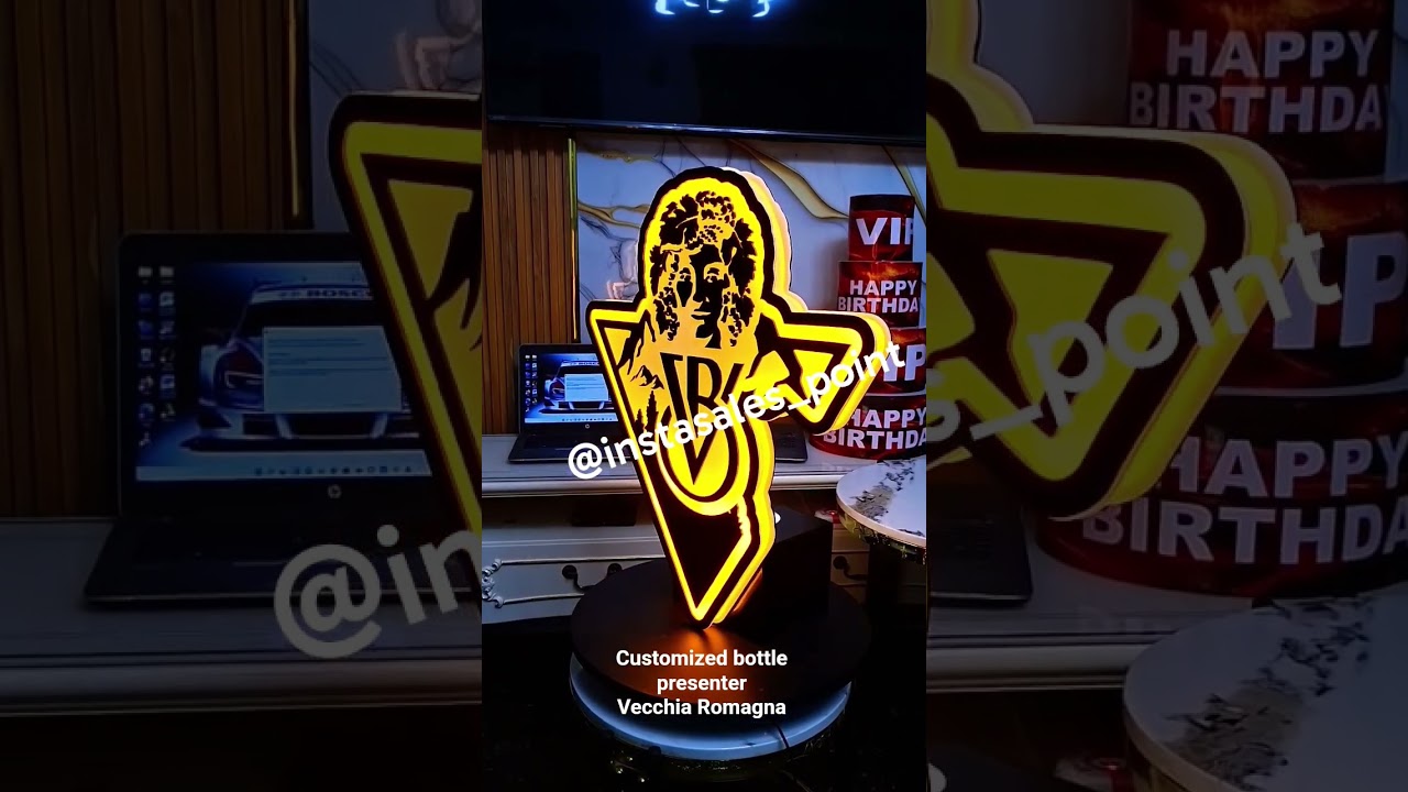 Customized Bottle Presenter
