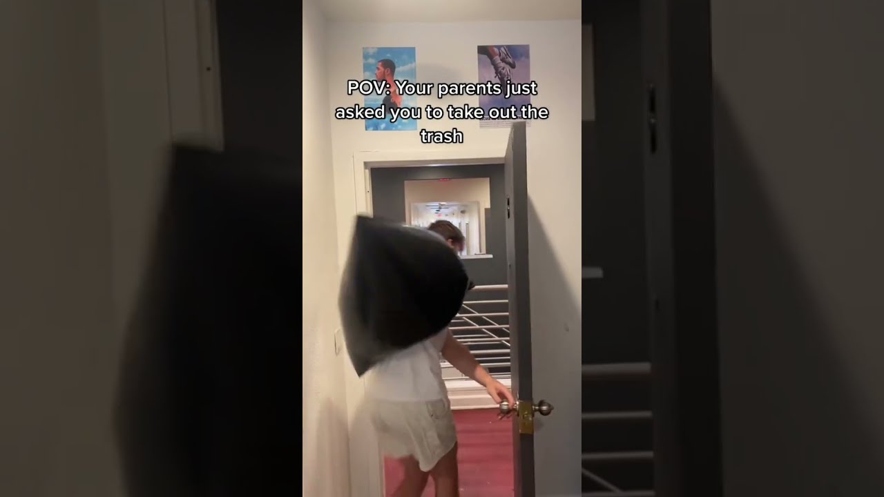 POV Your Parents Just Asked You To Take Out The Trash Subscribe For More Shorts