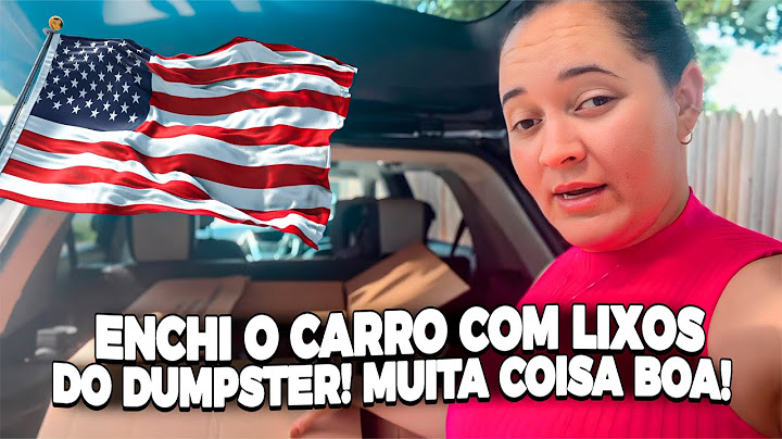 O QUE TINHA DENTRO DESSE DUMPSTER ME DEIXOU EM CHOQUE! 😳🗑️ – DUMPSTER NOS EUA