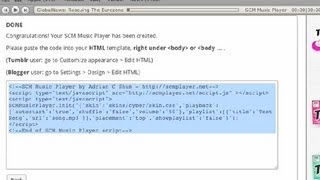How to Insert a Song on Tumblr : Internet & Mac Tutorials screenshot 4
