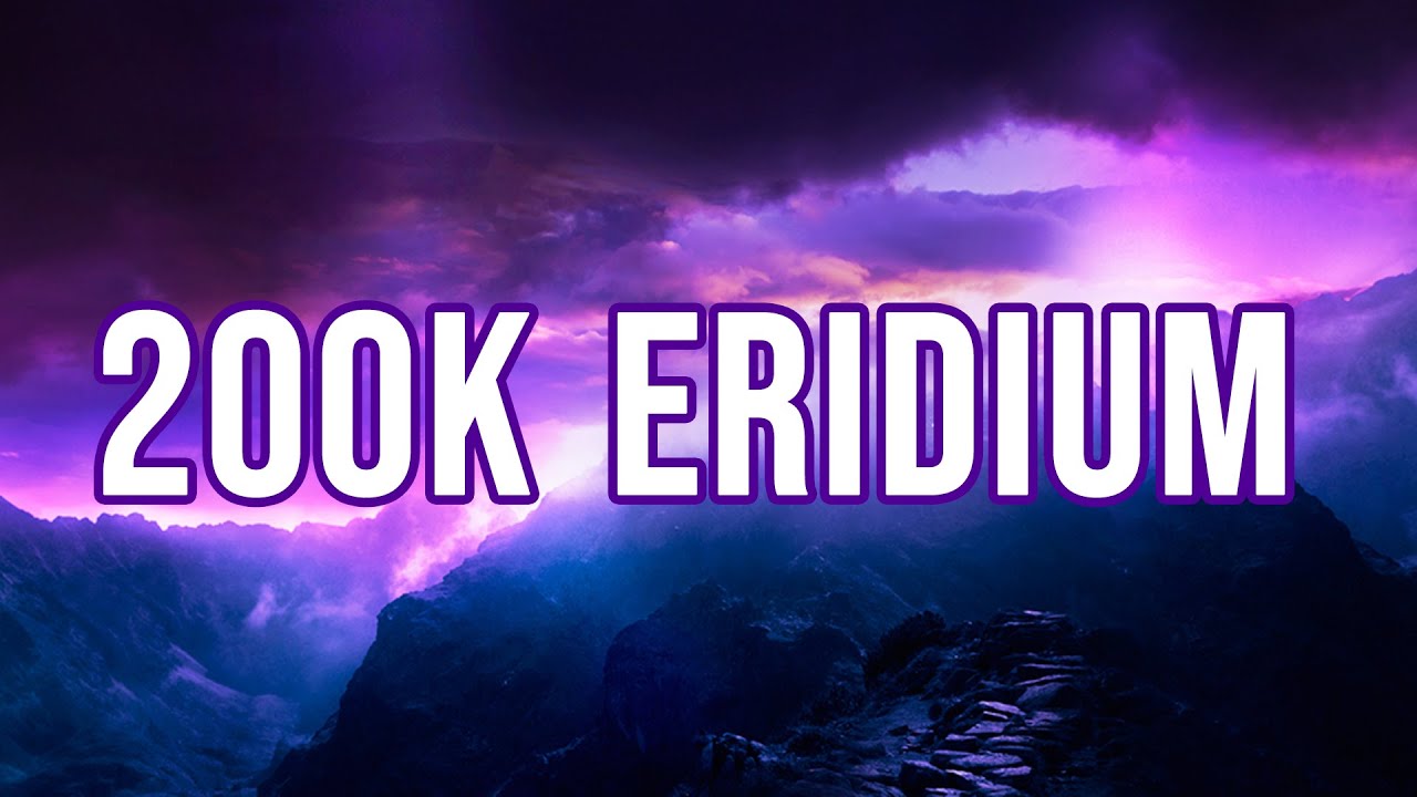 200K Eridium Borderlands 3 PC Save File YouTube