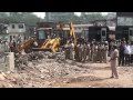 Golibar slum demolition on 20th january 2011