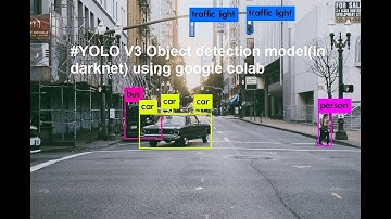 #YOLO V3 Object detection model(in darknet) using google colab   with  implementation|Hostbox cse