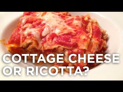 Lasagna Debate Ricotta Cheese Vs Cottage Cheese Youtube