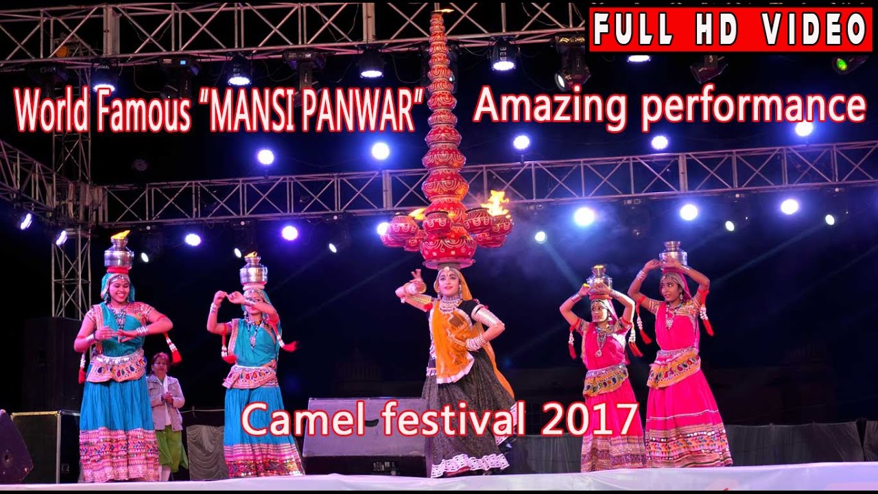 Famous Dancer Mansi Panwar's  Bhavai performance at the 24th International Camel Festival in Bikaner