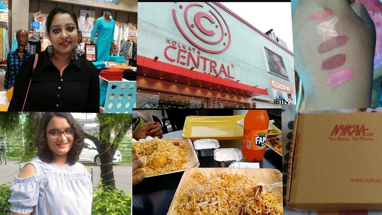 Central Mall Kolkata Shopping Received Nykaa Parcel Vlog YouTube