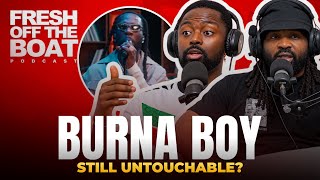 Burna Boy’s Sound Has Changed - Then He Shut Down Podium Zwart