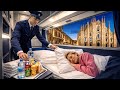 The Most Luxurious Sleeper Train Across Italy
