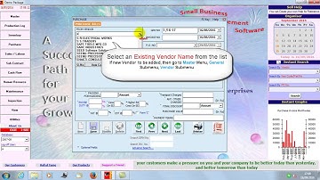 ADD PURCHASE BILLS -  i SEE Software & SEED ERP Software
