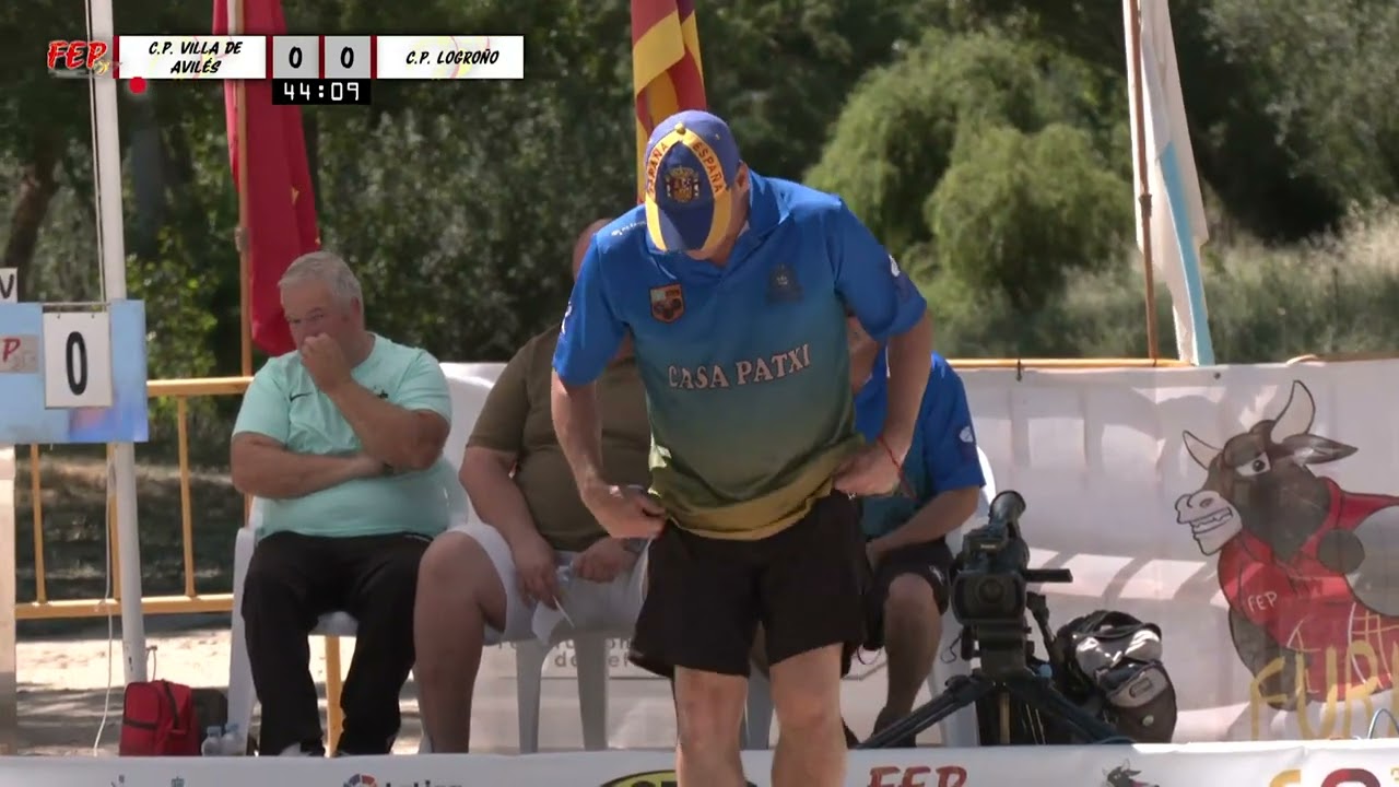 Miniature : CP Villa de Aviles vs CP Logroño - Campeonato de España Dupleta Masculino 2ª (Valverdon)