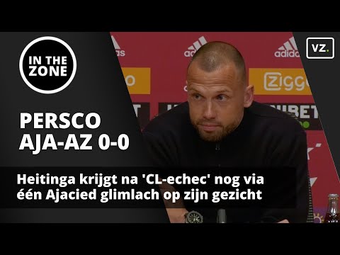 Heitinga krijgt na 'CL-echec' nog door één Ajacied kleine lach op zijn gezicht