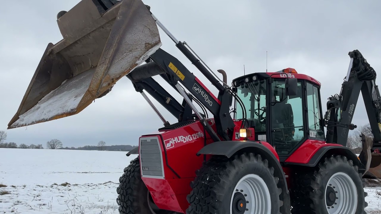 Köp Grävlastare Huddig 1260B på Klaravik