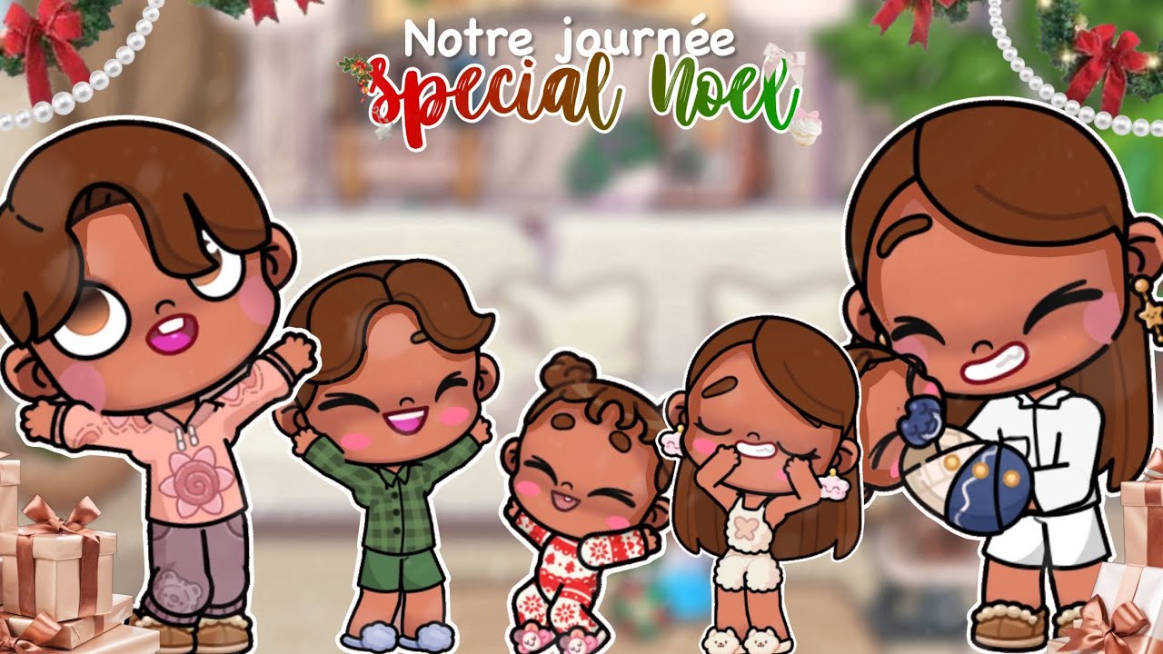 Notre journée *spécial Noël*🎀❄️🎄|| *with voice*🔊|| Avatar world 🌍 ❄️