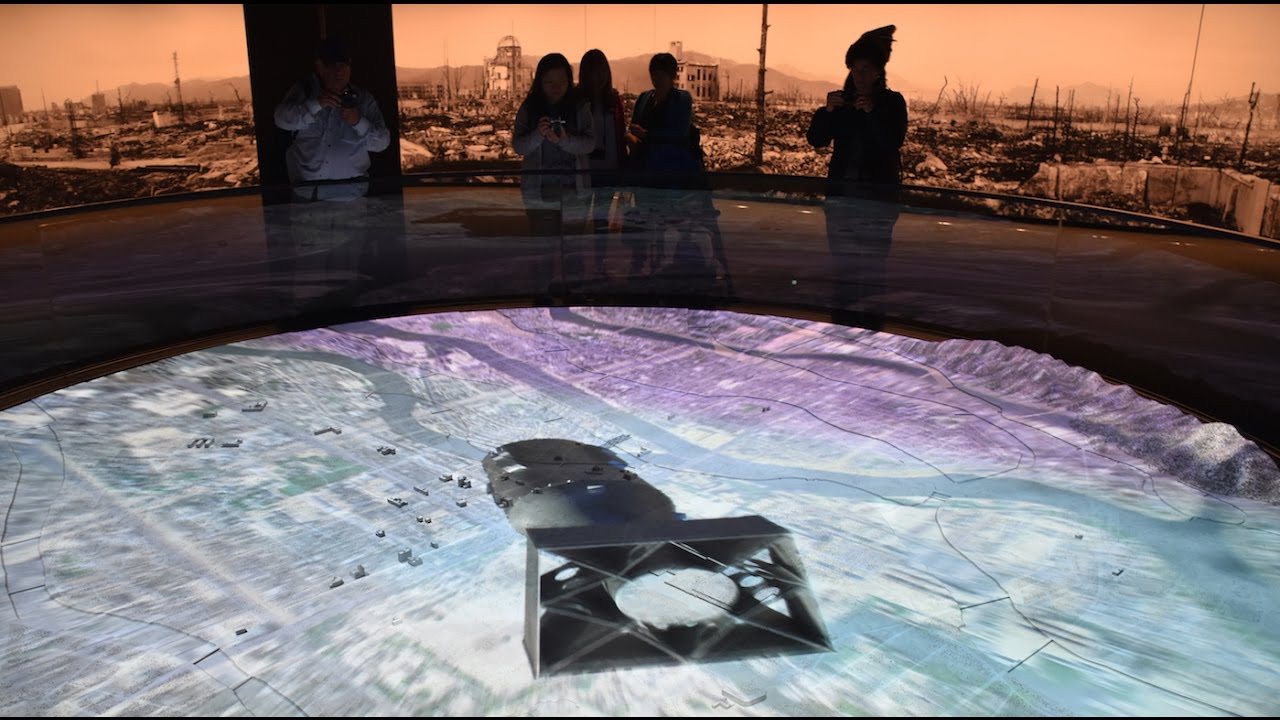 "White Panorama" at Hiroshima Peace Memorial Museum